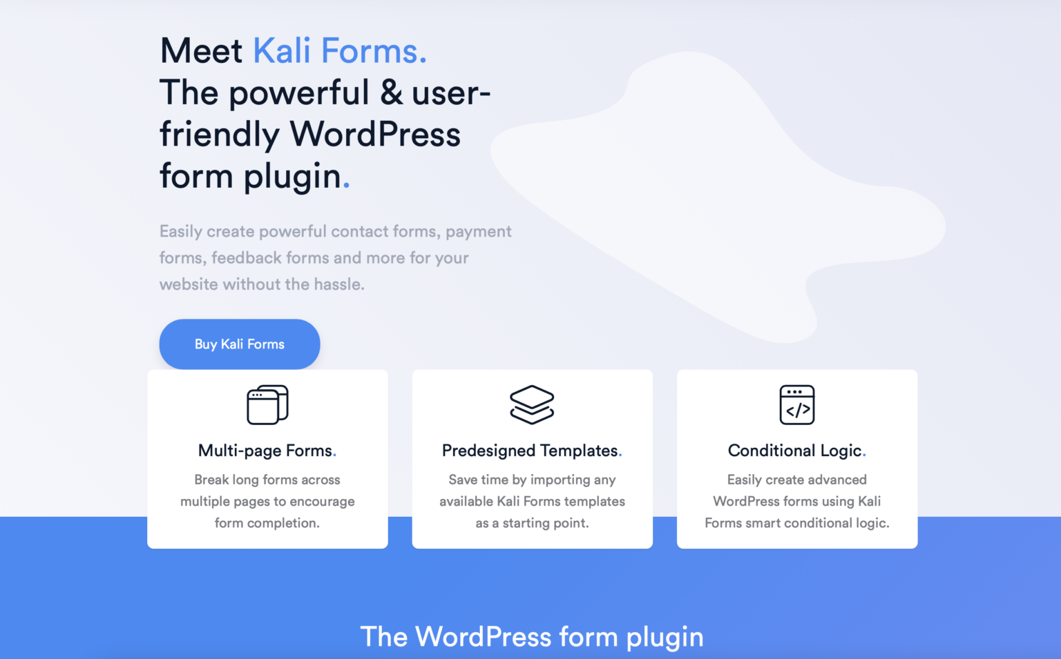 How to add a form to a page in WordPress - Kali Forms